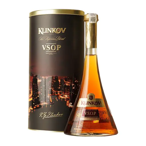 Бренді Klinkov VSOP 40% 0.5 л тубусі - фото 1