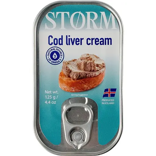 Крем Storm из печени трески 125 г