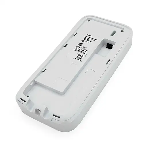 Бездротова сенсорна клавіатура Ajax KeyPadTouchScreen white - фото 4