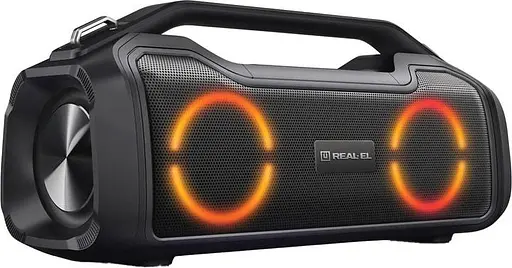 Портативна акустика Real-EL X-747 Black (X-747 Black) - фото 1