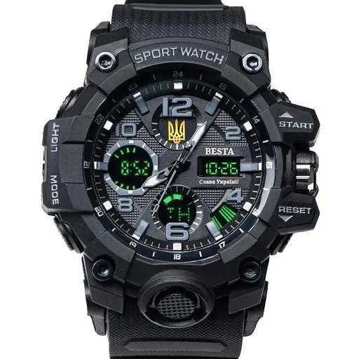 Мужские наручные часы Besta Box Peremoga Light с компасом + подарочный набор - фото 5