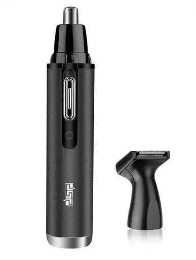 Триммер беспроводной аккумуляторный DSP 40007 для носа ушей и бороды 2 в 1 3 Вт Черный - фото 3