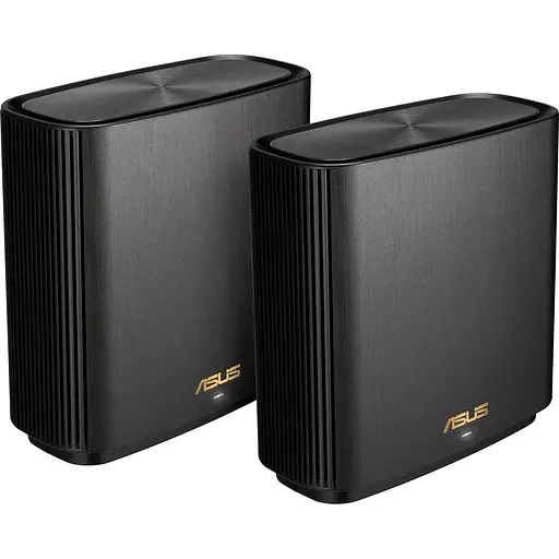 ASUS Маршрутизатор ZenWiFi XT9 2PK AX7800 3xGE LAN 1x2.5GE WAN 1xUSB 3.2 MU-MIMO OFDMA MESH black