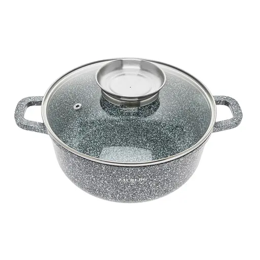 Набор кастрюль 3020/22/24-SN из 3 предметов с мраморным покрытием (2.3 л, 3.2 л и 4.5 л), Zauberg Серый 87702 - фото 10