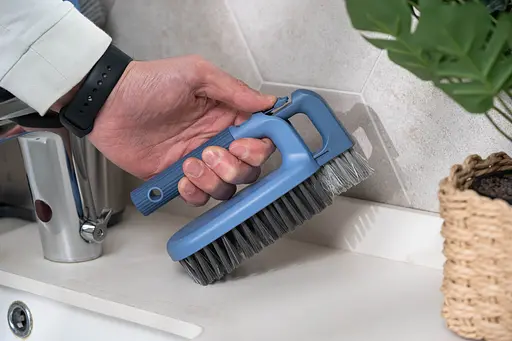 Щітка для миття 2 в 1 Ardesto Profe 13.9 х 7 х 9 см блакитна (ARHE1302B) - фото 14