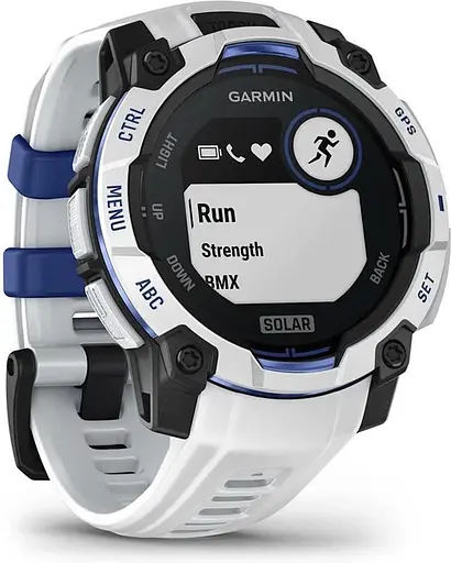 Смарт-годинник Garmin Instinct 3 45mm Solar Whitestone with Whitestone Band (010-02934-03) - фото 7