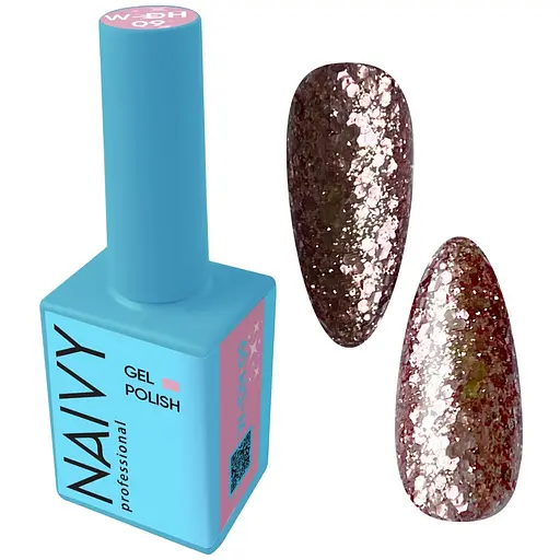 Гель-лак Naivy Professional W-DH №09, 10 мл