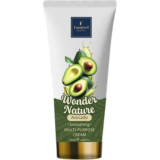 Крем для обличчя та тіла Famirel Авокадо Wonder Nature Оксамитовий 180 мл