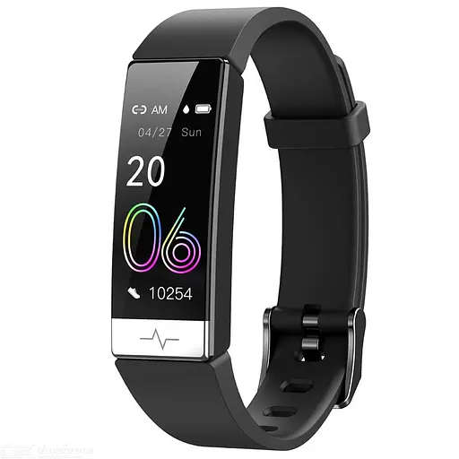 Фитнес-браслет Lemfo Y91 с измерением давления и уровня кислорода в крови (Черный) - фото 1