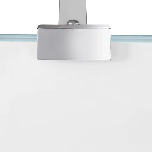 Душевая перегородка Qtap Walk-In Standard CRM201.C8 100x190 см, стекло Clear 8 мм, покрытия CalcLess, универсальная, прозрачный - фото 4