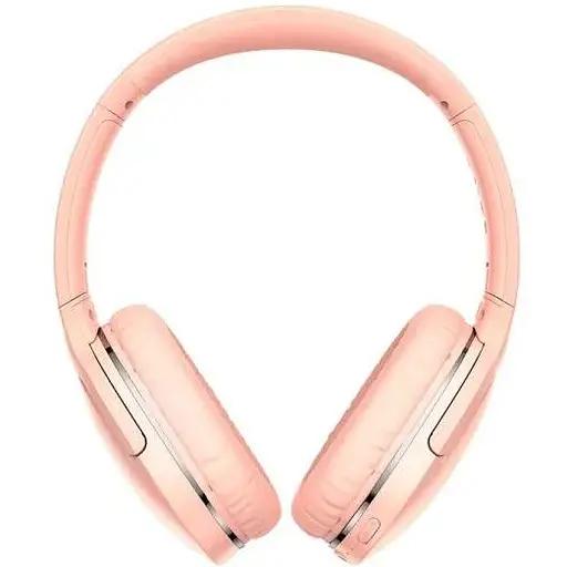 Наушники беспроводные полноразмерные Baseus Encok Wireless headphone D02 Pro розовые - фото 2
