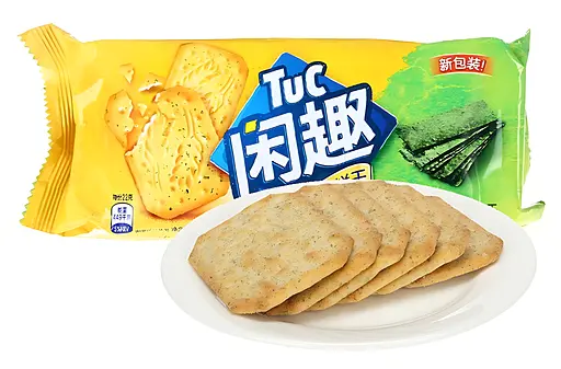 Крекер Тук із смаком морських водоростей TuC Seaweed flavor, 90 г