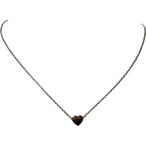 Серебряное колье Qvaliz Сердце. 908-00821