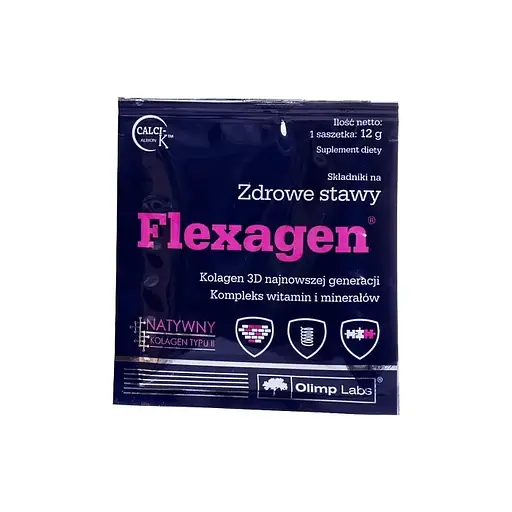 Для суставов и связок Olimp Flexagen Raspberry 30 стиков - фото 2