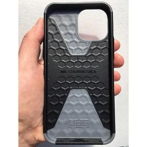Оригінальний протиударний чохол UAG Civilian для iPhone 12 Pro Max (6.7") Silver 11236D113333 - фото 4