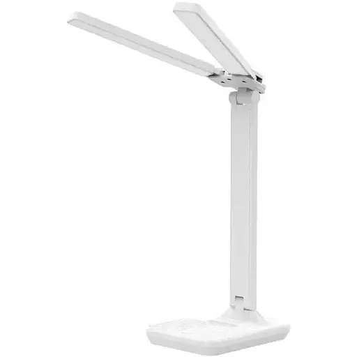 Настольная LED лампа с аккумулятором Taigexin TGX-L7 с подставкой для телефона USB 6 ВТ Белый - фото 1