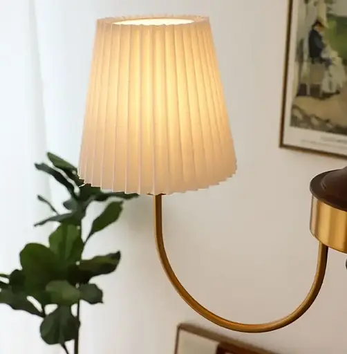 Світлодіодна люстра Симфонія 5023 (Золота) на 3 плафони - фото 4