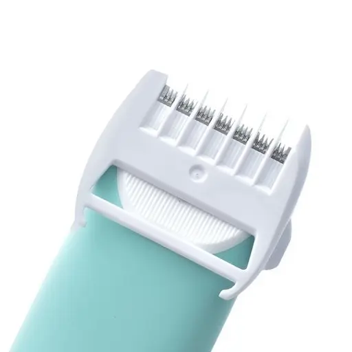 Машинка для стрижки дітей VGR V-151 безшумна акумуляторна зі збором волосся (3 насадки) - фото 7