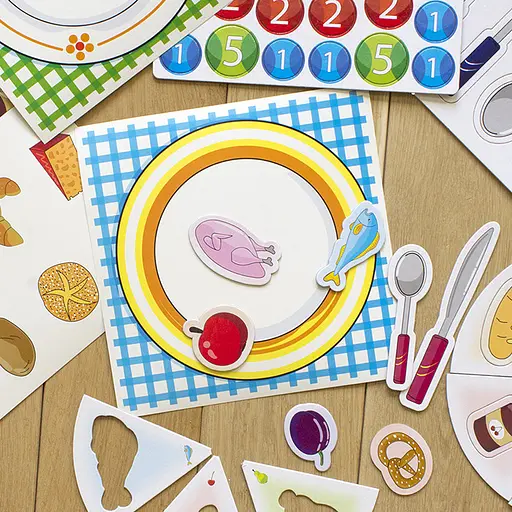 Навчальні пазли. Вивчаємо продукти харчування. Iq-club для малюків (у) 13203003 - фото 2