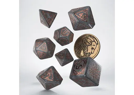 Набір кубиків The Witcher Dice Set. Geralt - Price of Neutrality , 7 шт. (SWGE05) - фото 2