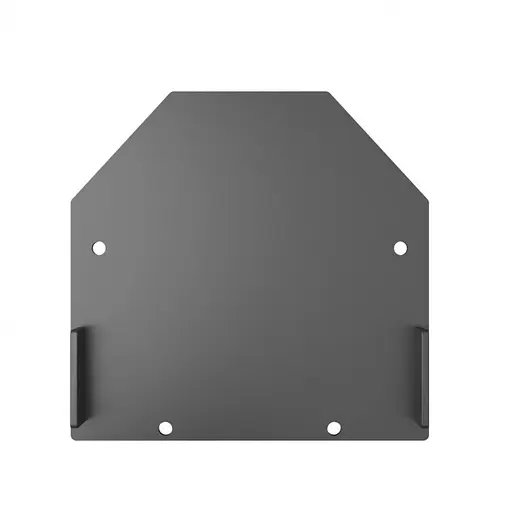 Заглушка для магнитного трека под гарпун для натяжного потолка KLOODI KDMG-HARPOON EC BK - фото 1