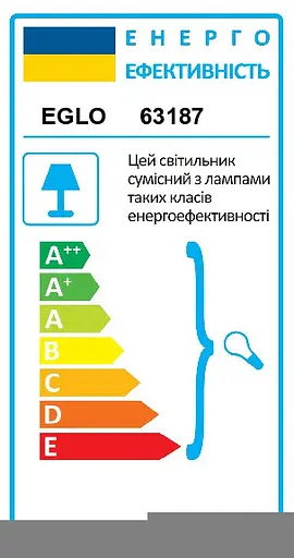 Накладной светильник Eglo 63187 Polasso - фото 3
