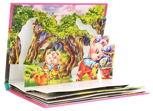 Книжка-панорамка. Троє поросят - фото 2