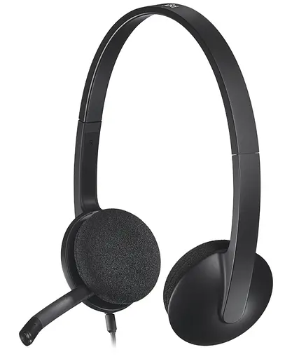 Гарнітура Logitech Stereo Headset H340 (5990386) - фото 1