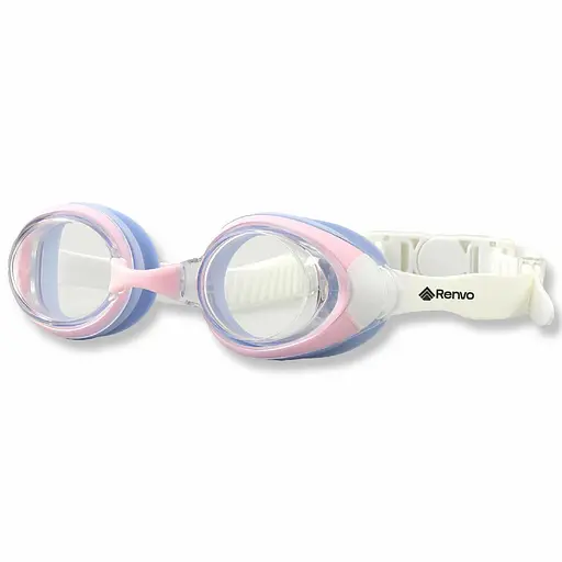 Підліткові (дорослі) Окуляри для плавання Renvo Maros JR Anti-fog Рожевий, Білий OSFM (2SG220-0312) - фото 1