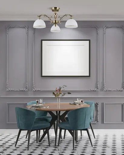 Люстра Italux PND-5122-3 Feneza E27 3x40W IP20 - фото 2