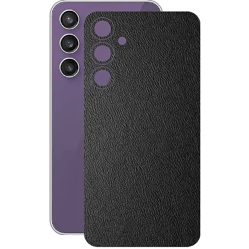 Захисна плівка StatusSKIN для Samsung Galaxy S23 FE S711 Корпус Вініл Шкіра чорна - фото 1