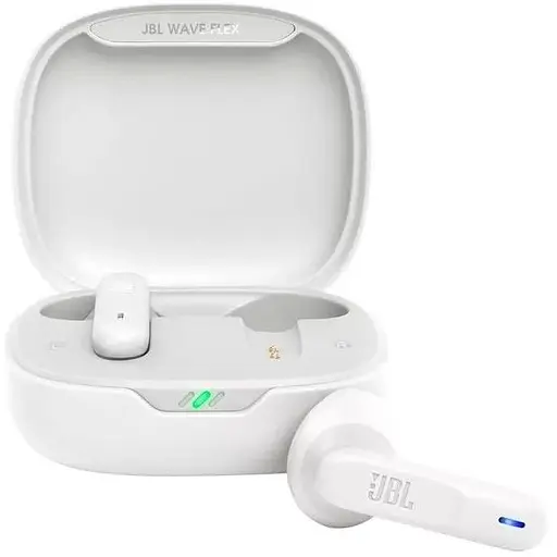 Bluetooth - навушники JBL Wave Flex (JBLWFLEXWHT) бездротова стерео гарнітура біла - фото 8