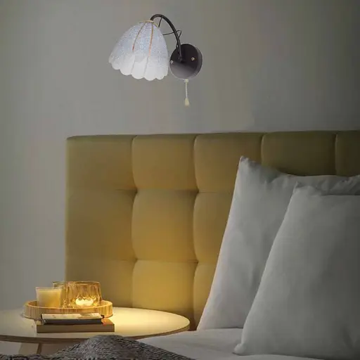 Бра Brille LK-679W/1 E27 BK+FG спрямованого світла настінне накладне - фото 6