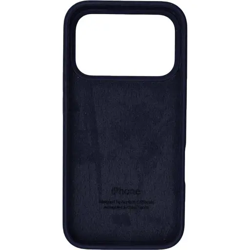 Чохол Silicone Case для Apple iPhone 17 Pro Dark Blue AA [145155] - фото 2