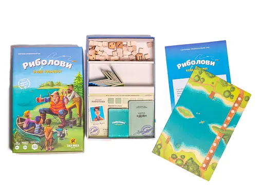 Настольная игра Така Мака Рыболовы (укр.) (150001-UA) - фото 11
