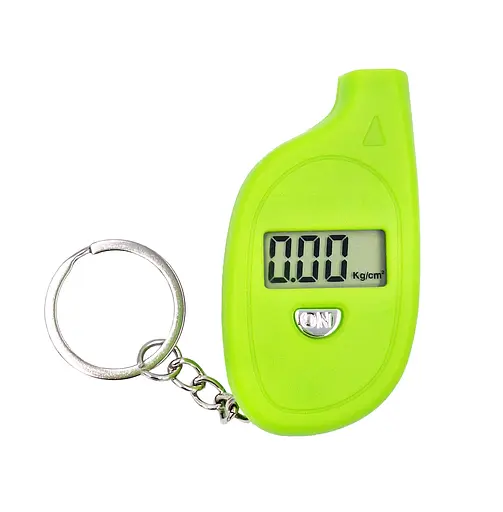 Манометр (тестер давления шин) цифровой LCD дисплей салатовый (G0001640) - фото 5