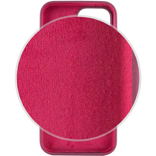 Чохол Silicone Case Full Protective (AA) для Apple iPhone 13 Pro (6.1) Бордовий / Plum - фото 3