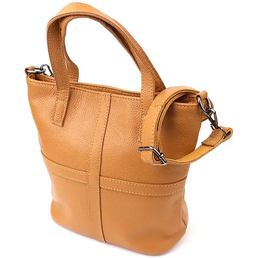 Женская сумка Vintage из натуральной кожи 28х25х12 см sum0027616 - фото 1