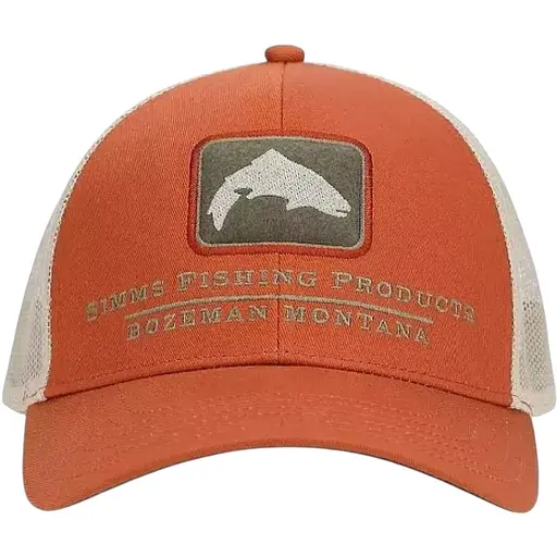 Кепка Simms Double Haul Icon Trucker Orange (1102-14032-800-00)