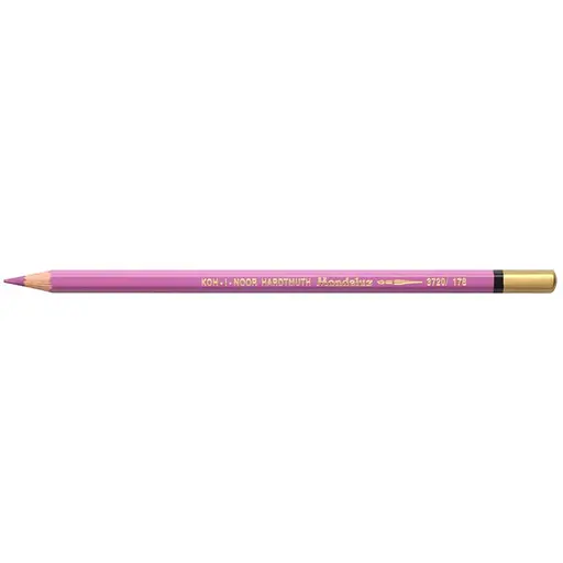 Олівець акварельний Koh-i-Noor Mondeluz reddish violet 2 червоно-фіолетовий 2 (3720/178)