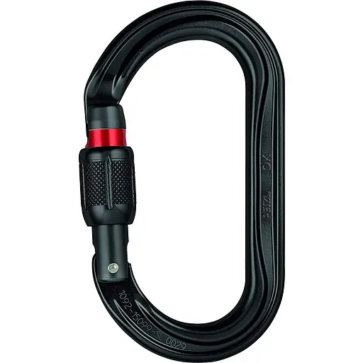 Карабін Petzl OK Screw-Lock Black (1052-M33A SLN)