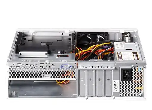 Корпус Chieftec UNI BE-10W-300 300W SLIM FF White (BE-10W-300) - фото 9