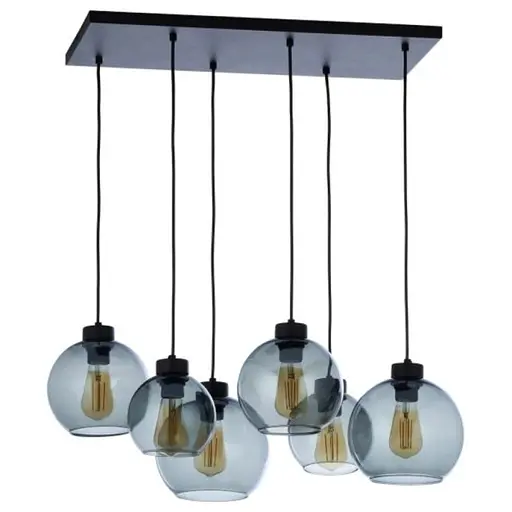 Підвісний світильник TK Lighting 2833 Cubus graphite - фото 1