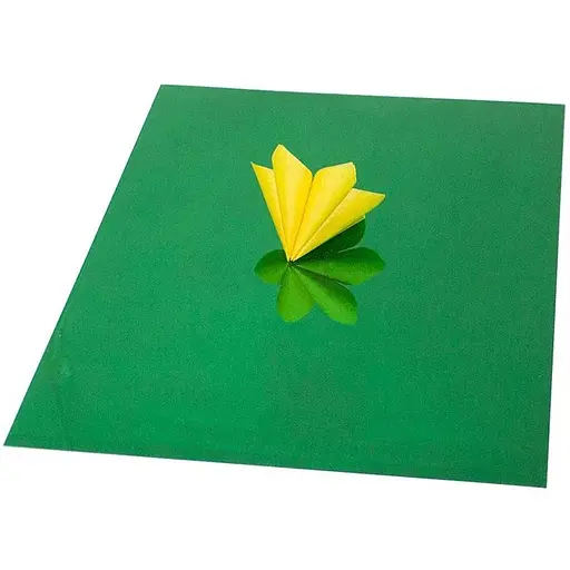 Картон для дизайну Дзеркальний Зелений/білий 25х35 см 280г/м2