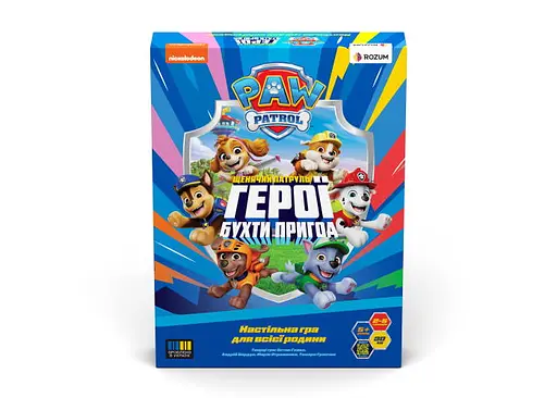 Настольная игра Rozum Щенячий патруль: Герои Бухты Приключений (укр.) (R080UA)