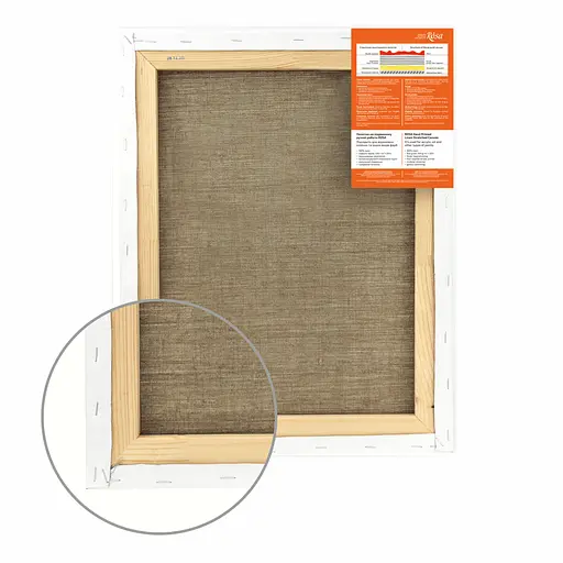 Полотно на подрамник Rosa среднее зерно лен акриловый грунт - фото 2