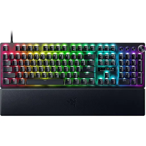 Клавиатура Razer Huntsman V3 Pro RGB 104key Analog Optical Switches GEN-2 ENG/UKR Black (RZ03-04970100-R3M1) - фото 1