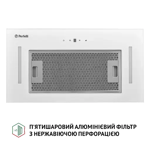 Вытяжка полновстраиваемая PERFELLI BIS 5884 WH 1200 LED - фото 4