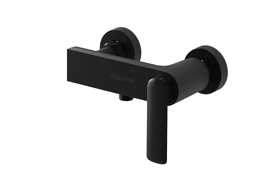 Смеситель для душа Kohlman Experience black matt настенный KPL-QW120EB Черный матовый - фото 3
