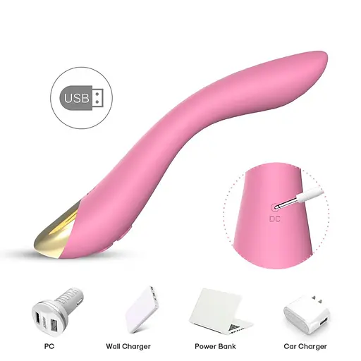 Вібратор B - Series Joy Boss Series Flamingo 22 см рожевий - фото 7